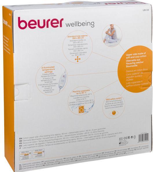 Image du produit Beurer Sous-couverture électrique UB 33 (150 x 80 cm)