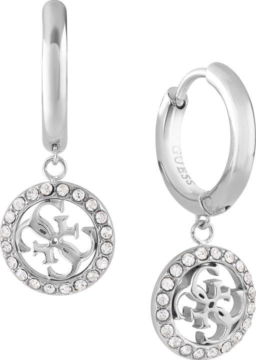 Image du produit Guess Decent Steel Earrings 4G Logo JUBE02135JWRHT/U (Acier inoxydable)