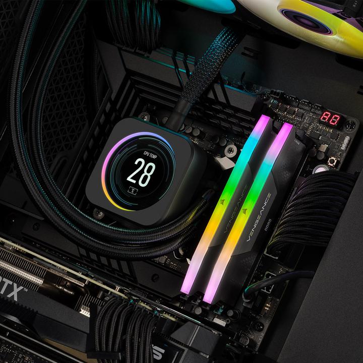 Produktbild Corsair Vengeance RGB (2 x 32GB, 5600 MHz, DDR5-RAM, DIMM)