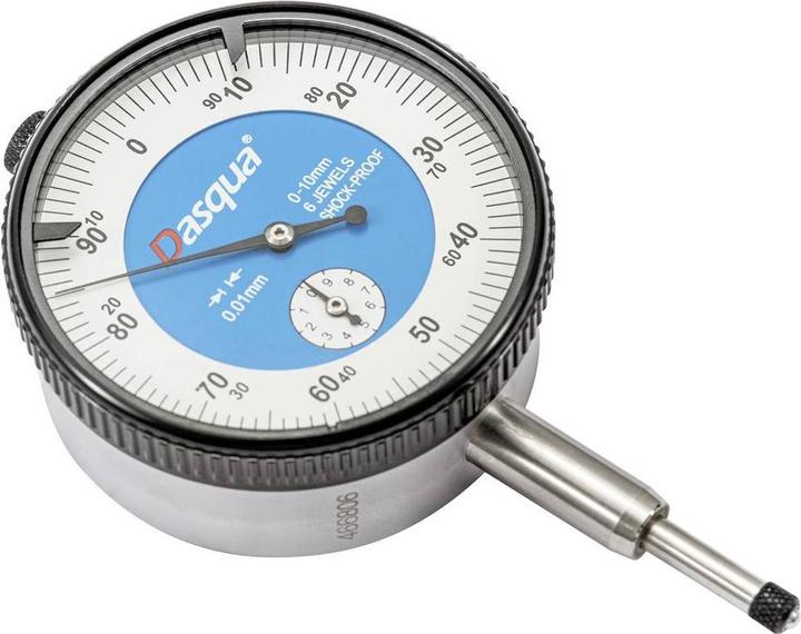 Actual product image Dasqua 5121-1105 Stossfeste Messuhr mit Kontrollmass 10 mm