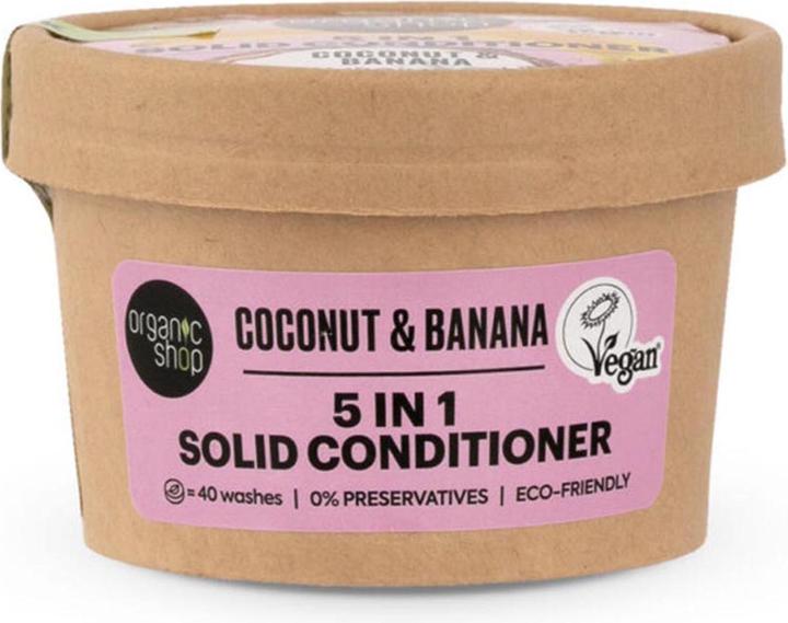 Produktbild Natura Siberica Kokosnuss-Banane 5-in-1 Spülung 60g