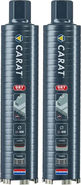 Actual product image Carat ED06230020 Diamond drill for drying drill - 62 x 300mm - 5/4'unc (62 mm)