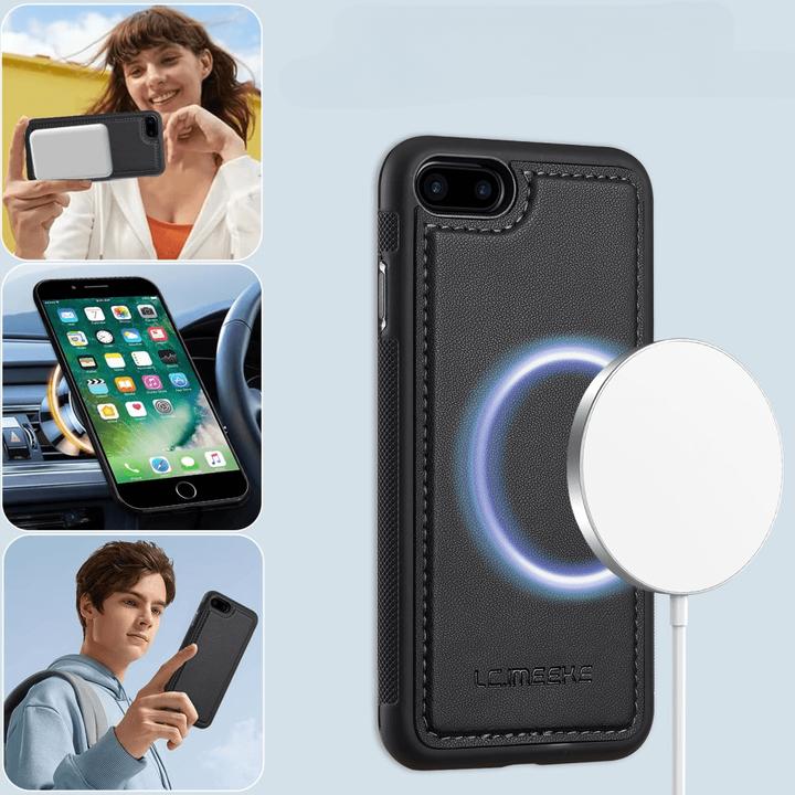Image du produit LC.Imeeke iPhone SE / 8 / 7 - Teilbare Brieftasche 2-in-1 Handyhülle (Apple iPhone SE (3ème génération), Apple iPhone 7, Apple iPhone 8, Apple iPhone SE (2ème génération))