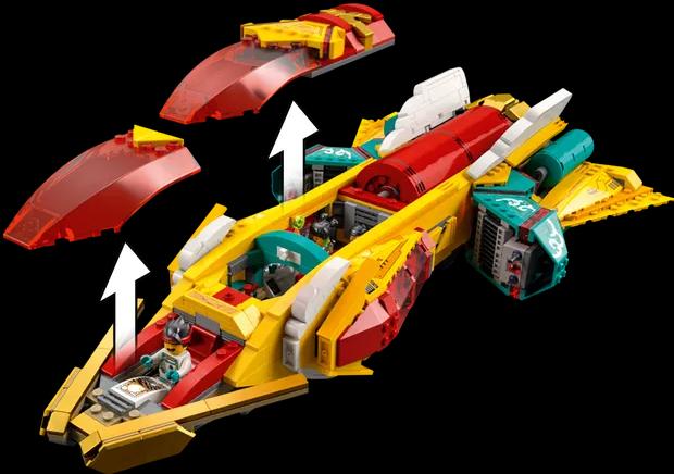 Image du produit LEGO Vaisseau d'exploration (80035, LEGO Monkie Kid, LEGO difficiles à trouver)