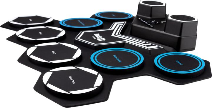 Actual product image PDT RockJam Roll Up Drum Kit Bluetooth (E-drum)