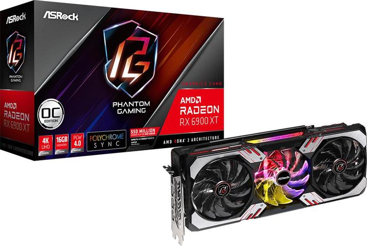 Productafbeelding AsRock RX 6900XT Phantom Gaming (16 GB)