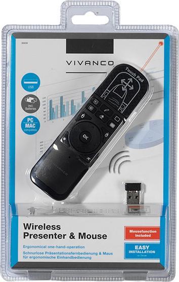 Image du produit Vivanco Présentateur sans fil 36658 IT-WLPRES Avec pointeur laser