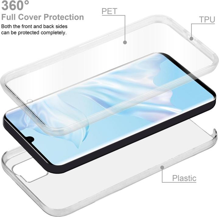 Actual product image Cadorabo TPU Hull 360 Degree Case (Huawei P30 Pro)