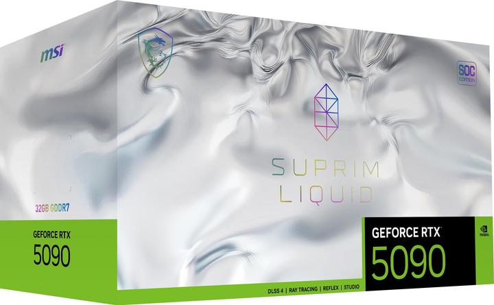 Produktbild MSI GeForce RTX 5090 32G SUPRIM LIQUID SOC (32 GB)