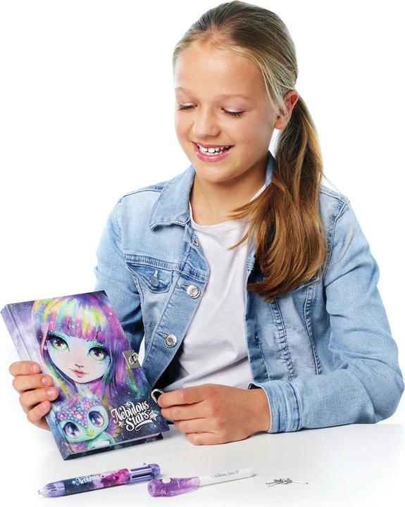 Image du produit Tween Team Journal secret (A5, À rayures, Couverture rigide)