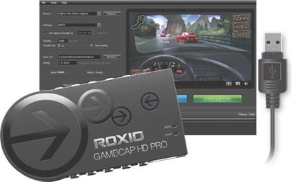 Produktbild Roxio Game Capture HD PRO (PS3, Xbox 360, PC, PS4, Xbox One X, Xbox Series X, Xbox One S, Xbox Series S)