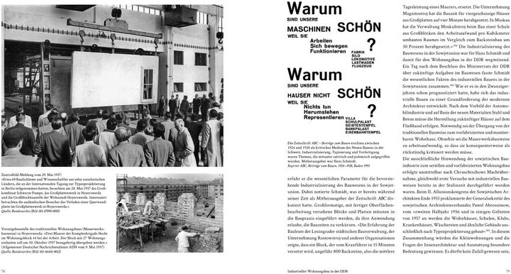 Immagine prodotto Vom seriellen Plattenbau zur komplexen Grosssiedlung. Industrieller Wohnungsbau in der DDR 1953- (Tedesco, Filippo Meuser, 2023)