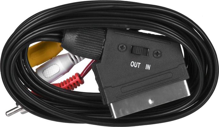 Immagine prodotto Savio CL-133 Cavo SCART SCART (21-pin) 3 x RCA Multicolore (2 m)