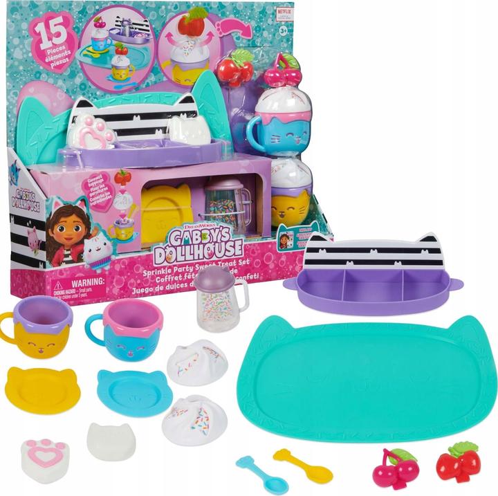 Produktbild Spin Master Gabby's Dollhouse - Sprinkle Time Hot Cocoa Set (6067216) (6067216)