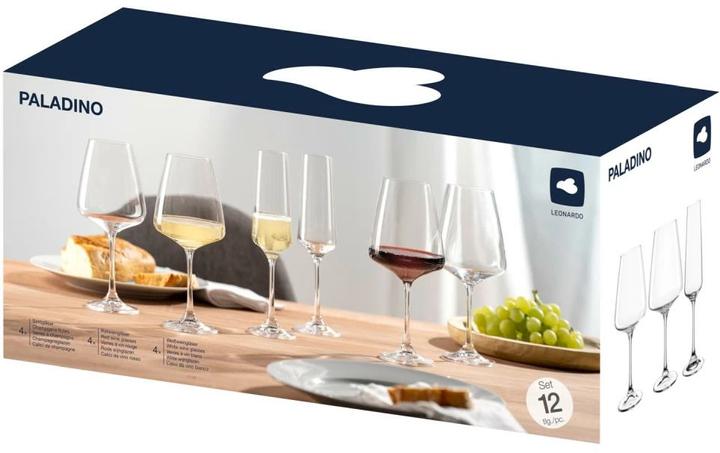 Image du produit Leonardo Paladino (66 cl, 12 Verres, Set de verres à vin)