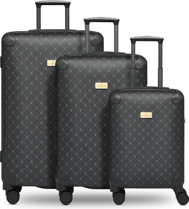 Image du produit Lazarotti Palermo 4 Rollen Kofferset 3-teilig (120 l, XL (à partir de 115l))