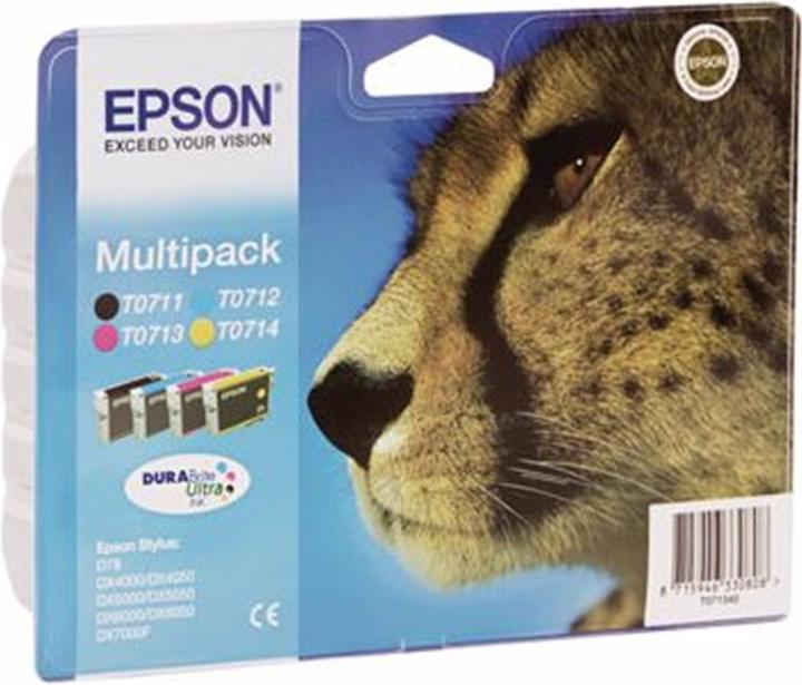 Actual product image Epson Ink cartridge T071540 (M, C, Y, FC)