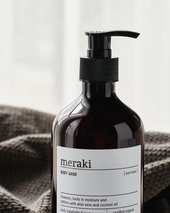 Actual product image Meraki Body wash, Pure basic (490 ml)