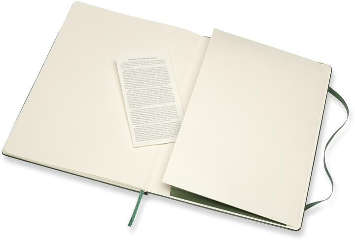 Actual product image Moleskine XL - Notebook (250 x 190 mm, Checked, Hardcover)