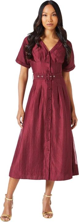 Image du produit Principles Womens/Ladies - Robe-chemise en organza avec ceinture (38 D)