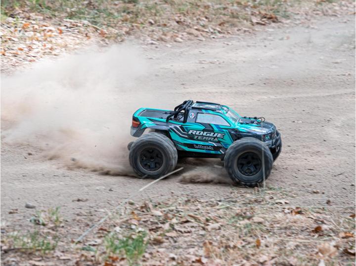 Image du produit Hobbytech Monster Truck Rogue Terra Brushless Vert, ARTR, 1:10 (Presque prêt à être conduite)