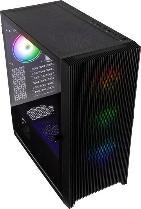 Produktbild Kolink Unity Lateral ARGB Midi-Tower - schwarz (Mini-ITX, ATX, E-ATX, mATX)
