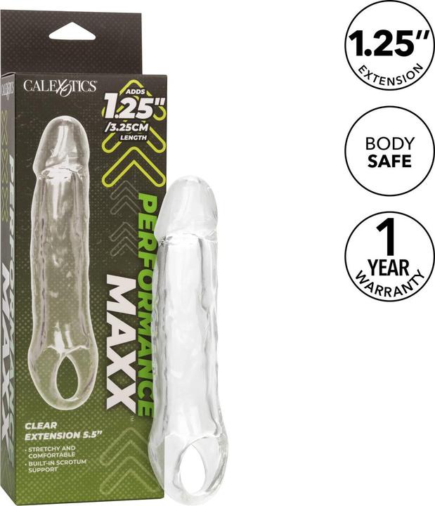 Immagine prodotto CalExotics California Exotics - Performance Maxx Clear Extension 5,5 Trasparente