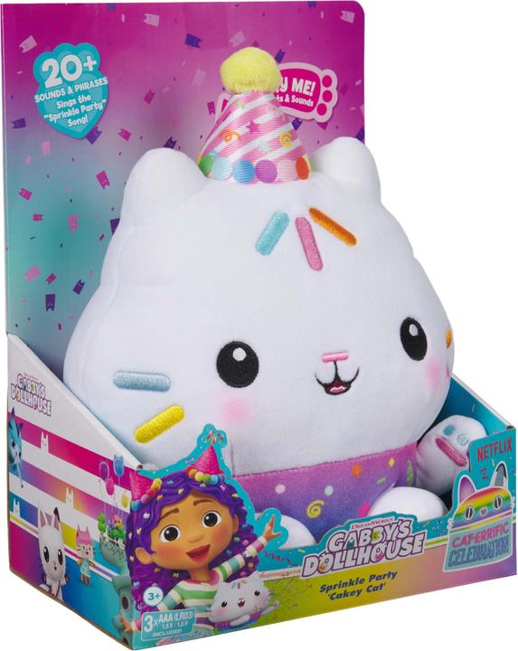 Produktbild Gabby's Dollhouse Sprinkle Party Cakey Cat (25.40 cm)
