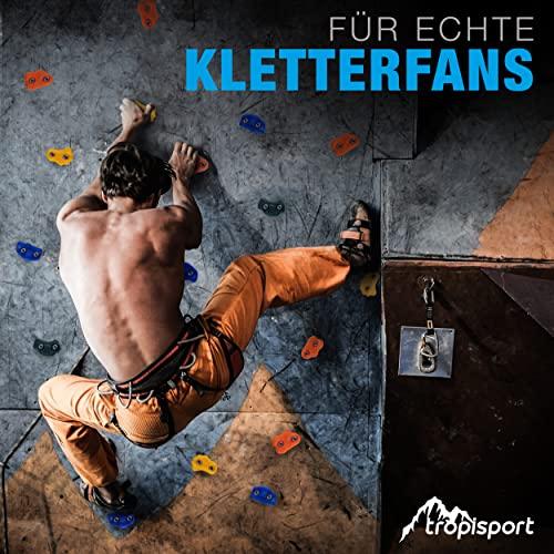 Produktbild Tropisport Klettergriffe - Set aus 10 bunten Klettersteinen (Mehrfarbig)