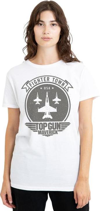 Actual product image Top Gun: Maverick Unisex Adult Fighter Town T-Shirt (XL)