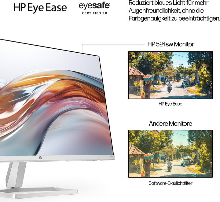 Produktbild HP 524sw 60,96cm 24Zoll IPS 1920x1082 16:9 5ms HDMI VGA (P) (1920 x 1080 Pixel, 23.80")