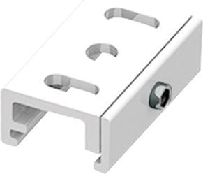 Actual product image LTS ST-A S/S-9000-131 Surface-mounted busbar Mounting bracket white 660305