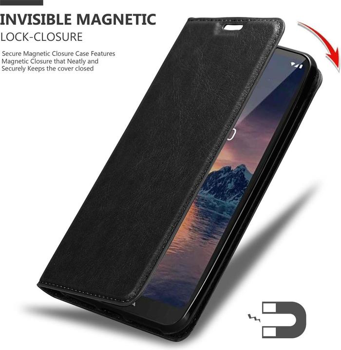 Immagine prodotto Cadorabo Copertina magnetica invisibile del libro (Nokia 1.3)