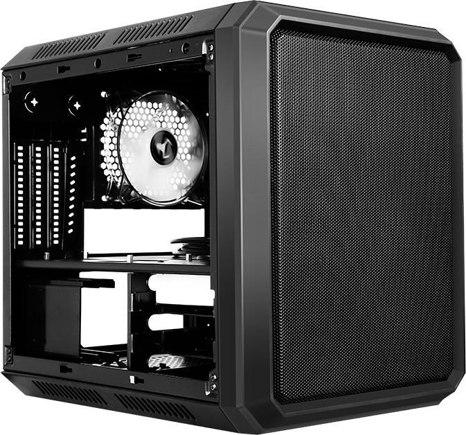 Produktbild Itek Boitier Cube Micro ATX QBO 8 Evo RGB avec fenêtre (Noir) (mATX, Mini-ATX)