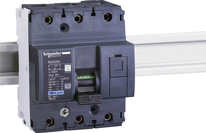 Actual product image Schneider Electric SE 18664 LS switch, B-Char, 100A, 3p