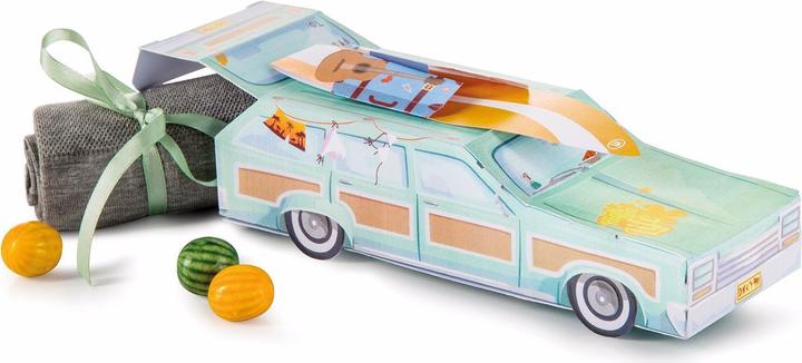 Immagine prodotto Donkey Products Carrozza della stazione dei regali pieghevole (Scatola da regalo, 1 x)