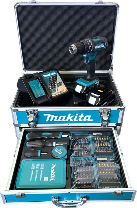 Actual product image Makita DHP482RFX9 (Rechargeable battery operated)