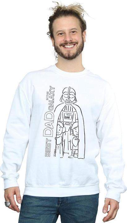 Image du produit Star Wars - Sweat BEST DAD IN THE GALAXY - Homme (5XL)