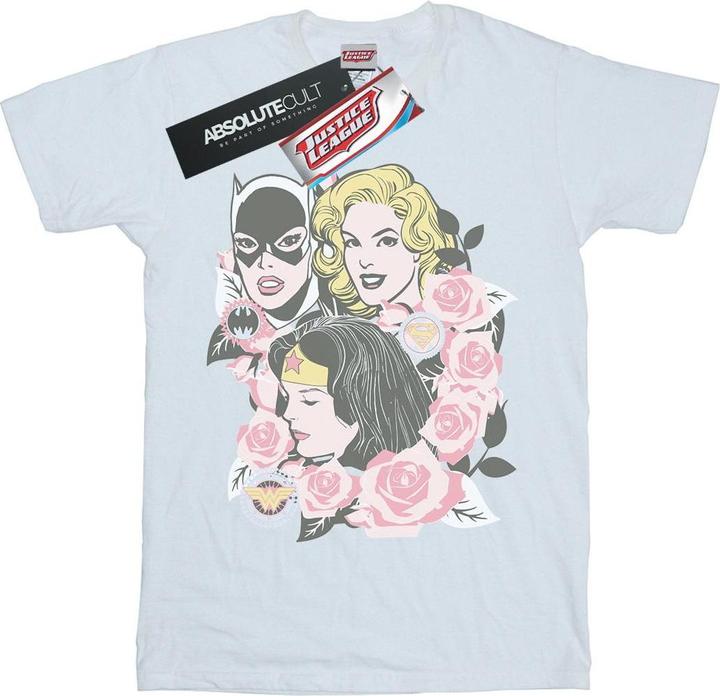 Super Powers Floral Frame TShirt Mädchen