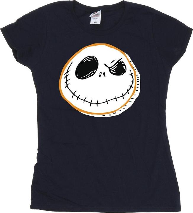 Immagine prodotto Disney The Nightmare Before Christmas Jack Face Maglietta Donna (XL)