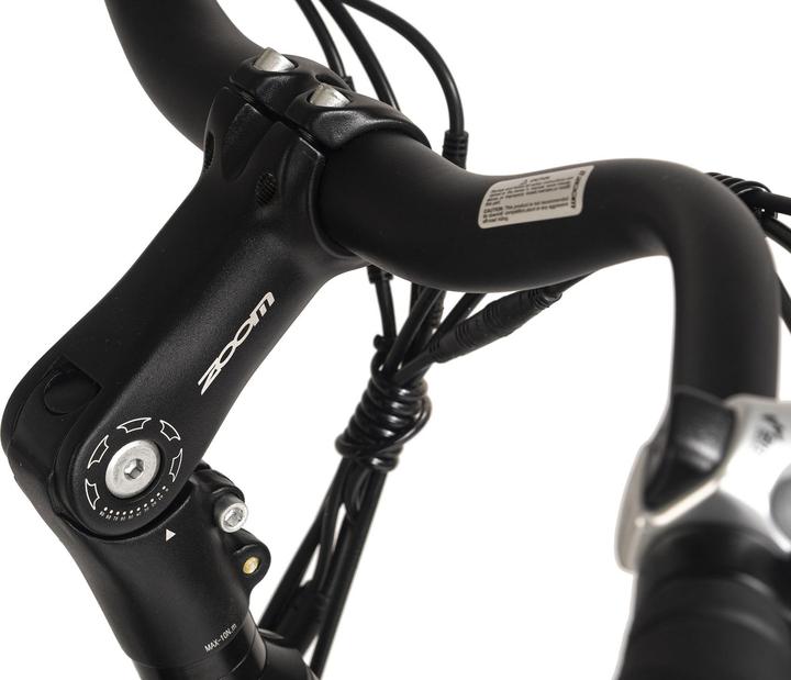 Produktbild Adore E-Citybike 28" Alu Cityfahrrad CV-190 Heckmotor 45NM / 12,8Ah Anthrazit matt (53 cm)