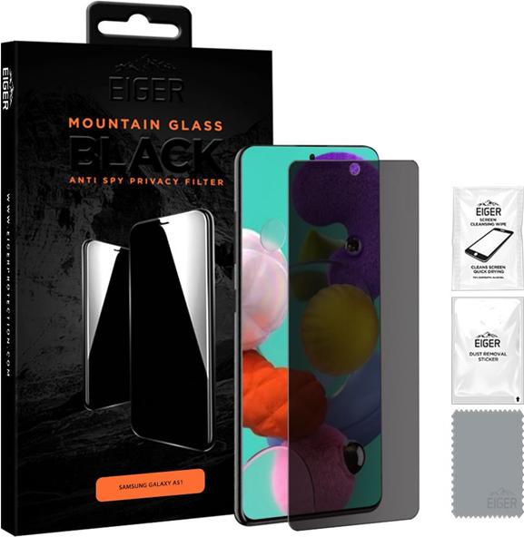 Immagine prodotto Eiger Mountain Glass Black (1 Pezzo/i, Samsung Galaxy A51)