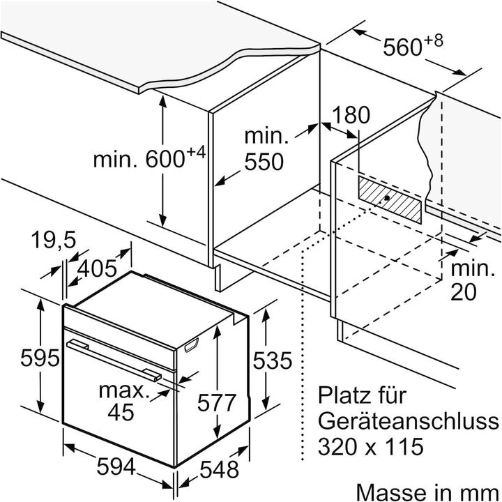 Image du produit Bosch Hausgeräte HSG636ES1
