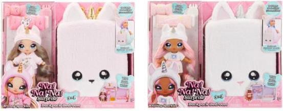 Produktbild MGA Na. Na. Na. Surprise 3-in-1 Backpack Bedroom Unicorn Playset