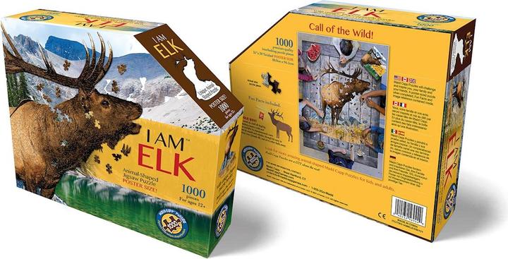 Image du produit Madd Capp Shape Puzzle élan pcs (1000 pièces)