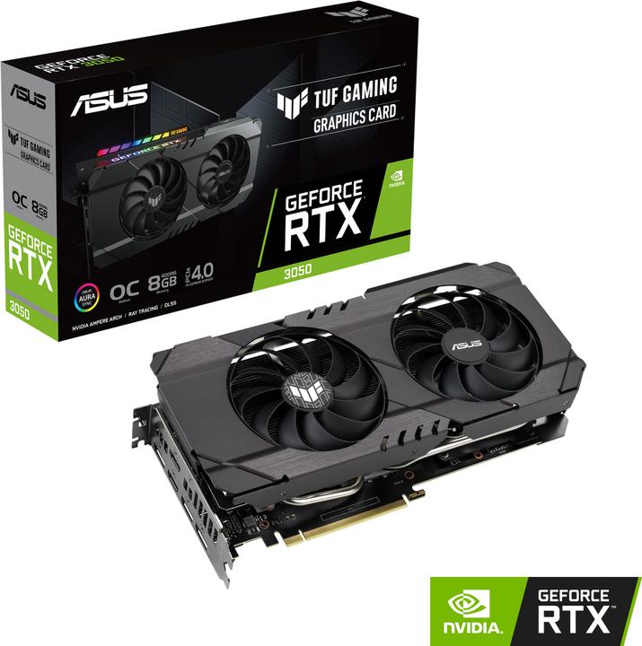 Image du produit ASUS TUF Gaming GeForce RTX 3050 OC (8 Go)