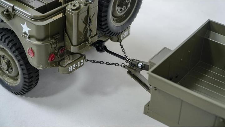 Image du produit RocHobby Anhänger zu 1941 MB Willys Jeep, 1:6 (RTR Prêt à fonctionner)