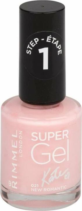 Rimmel London Super Gel By Kate STEP1 (021 New Romantic, Colour paint)
