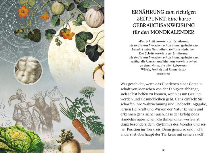 Image du produit Ernährung im Rhythmus des Mondes (Allemand, Thomas Poppe, Johanna Poppe Paungger, 2025)