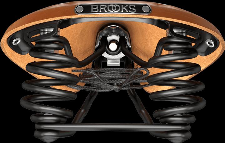 Produktbild Brooks Running BROOKS Fahrradsattel Flyer Carved, Honey